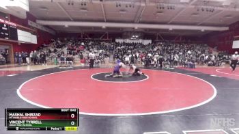 140 lbs 5th Place Match - Mashal Shirzad, Mt Diablo High School vs Vincent Tyrrell, Ukiah High School