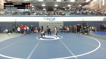 76 lbs Cons. Round 3 - Zaxon Paul, Declo Stingers vs Adrian Murillo, Kuna Klub