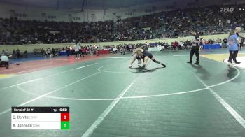 161 lbs Consi Of 32 #1 - Quinton Benitez, Chickasha Wrestling vs Arthur Johnson, Tonkawa