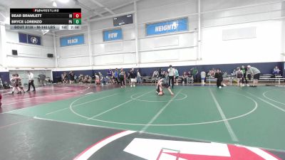 M-140 lbs Round Robin 4 - Bear Bramlett, IN vs Bryce Lorenzo, PA