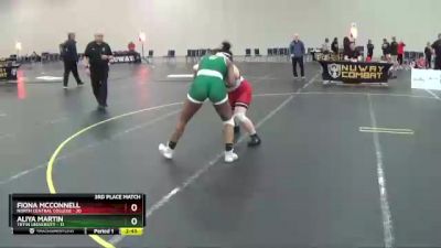 170 lbs Placement - Fiona McConnell, North Central College vs Aliya Martin, Tiffin University