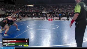 165G Semifinal - Jordynn LeBeau, Eagle Girls vs Maralise Benson, Redmond Girls