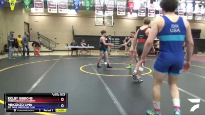 195 lbs Cons. Semi - Kolby Gibbons, Moen Wrestling Academy vs Vincenzo Lima, Big Game Wrestling Club