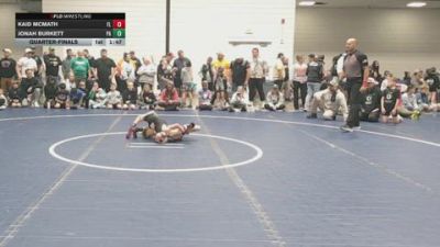 55 lbs Quarterfinal - Kaid McMath, FL vs Jonah Burkett, PA