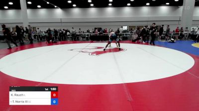 150 lbs C-semi - Killian Rauch, Illinois vs Tyrone Norris III, South Carolina