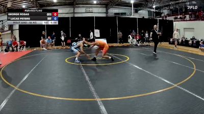 65 kg Champ. Round 2 - George Rosas, Charleston Regional Training Center vs Lucas Peters, Indiana RTC