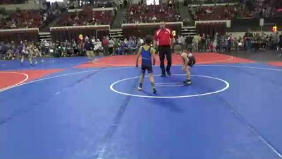 62 lbs Quarterfinal - Saul Heist-Levine, Bozeman Wrestling Club vs Fletcher Spencer, Malta