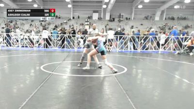 114 lbs Rr Rnd 1 - Joey Zimmerman, TNWC Divas - HSG vs Ashleigh Cialini, Superior Elite - HSG