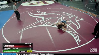 Quarterfinal - Zane Woodward, Hershey vs Cash Stanek, North Bend Central