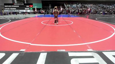 70 lbs Consi Of 16 #2 - Waylon Atkinson, Gold Rush Wrestling Academy vs Lucas Ybarra, Fallon Outlaws Wrestling Club
