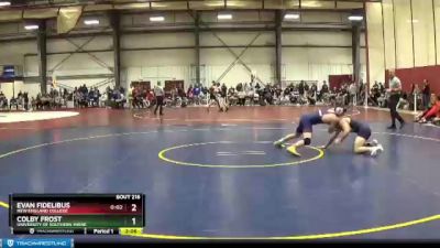149 lbs Cons. Round 2 - Colby Frost, University Of Southern Maine vs Evan Fidelibus, New England College