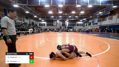 150 lbs Quarterfinal - Hussein Alobaidi, Lowell vs Michael Canada, Chelmsford