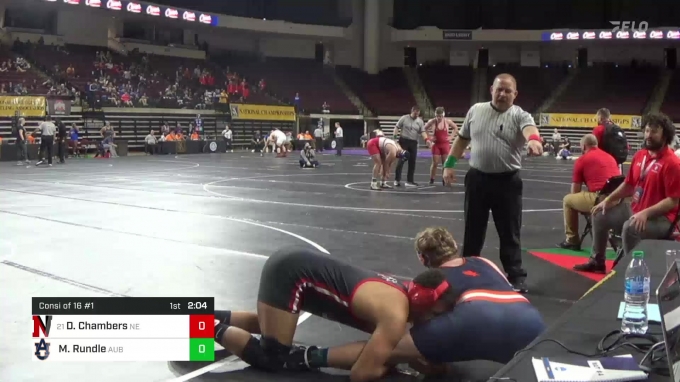 235 lbs Consi Of 16 #1 - Danny Chambers, Northeastern vs Matthew Rundle ...