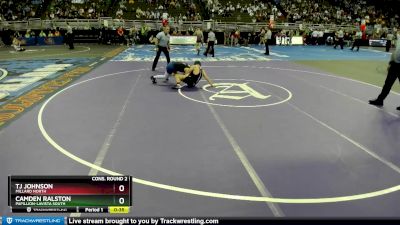 Cons. Round 2 - Camden Ralston, Papillion-LaVista South vs Tj Johnson, Millard North