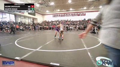 67 lbs Rr Rnd 3 - Jolene Chuculate, HURRICANE WRESTLING ACADEMY vs Juliette Rosas, Piedmont
