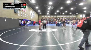 138 lbs Champ. Round 1 - Aldo Rodriguez, Woodlake vs Brayan Acosta, McLane