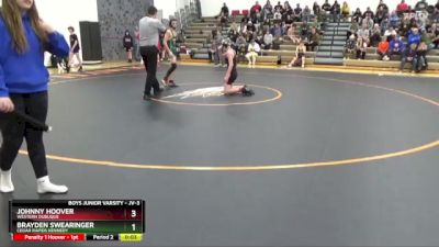 JV-9 lbs Round 5 - Hunter Holdefer, Burlington Notre Dame vs Cohen Yossi, Prairie, Cedar Rapids