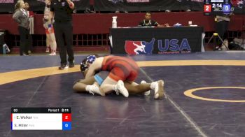 68 lbs Cons. Round 2 - Lydia Krauss, Simmons Academy Of Wrestling vs Liv Wieber, The Factory Wrestling Club