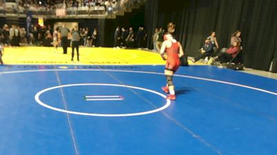5A 130 lbs Champ. Round 1 - Zy`Aziah Langley, Killeen Chaparral vs Elvia Davila, Mission Sharyland
