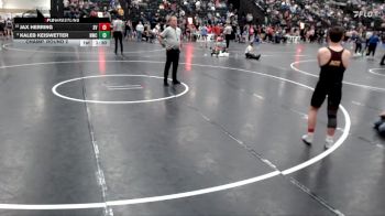 120 lbs Champ. Round 2 - Jax Herring, Southwest Valley vs Kaleb Keiswetter, Norton Wrestling Club