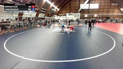 121B lbs 5th Place - Brennan Kline, Pitcrew vs Aiden Branigan, Worldwide