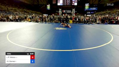 115 lbs Rnd Of 32 - Paige Weiss, NJ vs Gabriella Gomez, IL