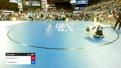 115 lbs Rnd Of 32 - Mia Shepard, NV vs Angela Bianchi, WI