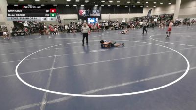 120 lbs Cons. Sub-rd Of 64 - John Cruz, SCC Wrestling Club vs Jalal Naghib, Florida