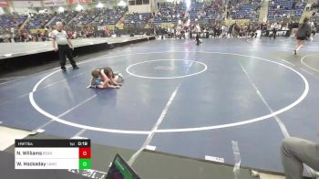 Consolation - Nicco Williams, Bear Creek Jr. Wrestling vs Walker Hockaday, Canon City