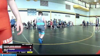 160 lbs Semifinal - Mason Heidelberger, Roncalli Wrestling Foundation vs Kelix Cooper, Indiana