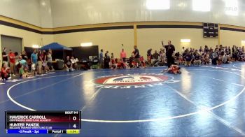 55 lbs Round 3 - Maverick Carroll, Contenders Wrestling Academy vs Hunter Panzik, Bulldog Premier Wrestling Club