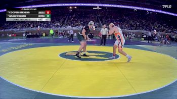 D4-285 lbs Cons. Round 2 - Cooper Stevens, Jonesville vs Noah Walker, Hesperia