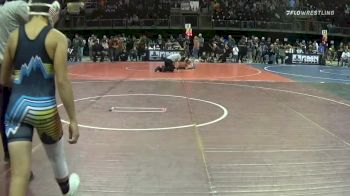 98 lbs Quarterfinal - James Barreras, New Mexico Beast vs Zayden Cundiff, Bayfield Wolverines