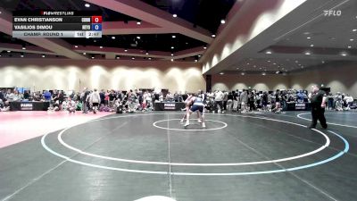165 lbs Champ. Round 1 - Evan Christianson, Connecticut vs Vasilios Dimou, New York