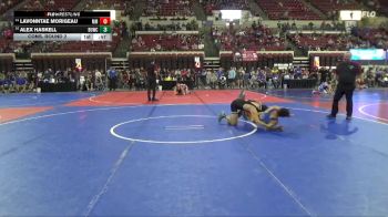 144 lbs Cons. Round 2 - Lavonntae Morigeau, Mountain Man vs Alex Haskell, Moorcroft Mat Masters