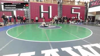 215 lbs 7th Place - Willer Rossow, Oliver Ames vs Finnegan Burr, Plymouth South