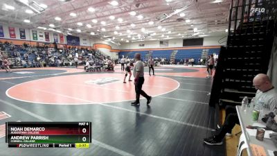 157 lbs Cons. Round 2 - Andrew Parrish, Cornell College vs Noah DeMarco, Augustana College