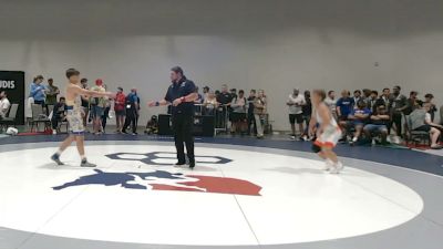 61 kg Cons. Sub-rd Of 16 - Matthew Botello, Tar Heel Wrestling Club vs Caleb McElroy, Central Valley RTC