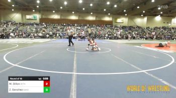 64 lbs Round Of 16 - Michael Dillon, Dethrone vs Zeke Sanchez, Sanderson Wrestling Academy