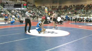 5A 175 lbs Quarterfinal - Ethan Giberti, Lakeside vs Cash Coleman, Searcy