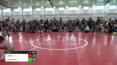 110 lbs Round 2 - Logan Ralph, Backbone Wrestling Club vs Johnathan Davenport, Ohio Gold 24K