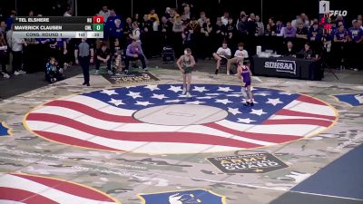 Cons. Round 1 - Maverick Clausen, Clark/Willow Lake vs Tel Elshere, New Underwood