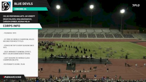 Blue Devils "The Romantics" at 2024 Corps at the Crest