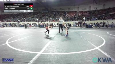 52 lbs Quarterfinal - Dylan Lockwood, Heat vs Lynx Lehman, Lexington Wrestling Club