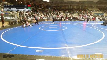 90 lbs Quarterfinal - Rob Waller, Franklin Regional vs Bentley Gatica, SWAT
