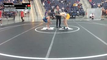 125 lbs Champ. Round 1 - Kenny Villon, Funky Monkey vs William Bishop, Reinhardt University (GA)