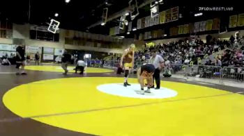 220 lbs Champ. Round 1 - Caleb Madrid, Temecula Valley vs Sergio Cardenas, La Puente