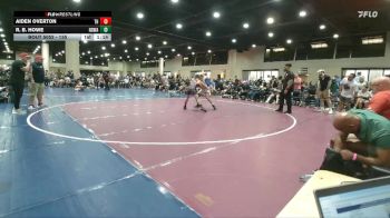 135 lbs Round 2 - R. B. Howe, North DeSoto Wrestling Academy vs Aiden Overton, Tough House