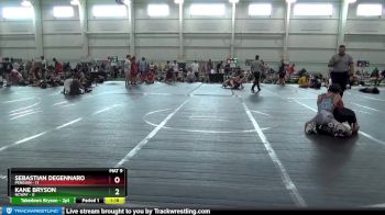 113 lbs Round 5 (8 Team) - Sebastian Degennaro, Penguin vs Kane Bryson, NCWAY