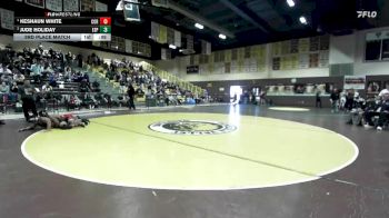 175 lbs 3rd Place Match - Keshaun White, Corona Centennial vs Jude Holiday, Esperanza